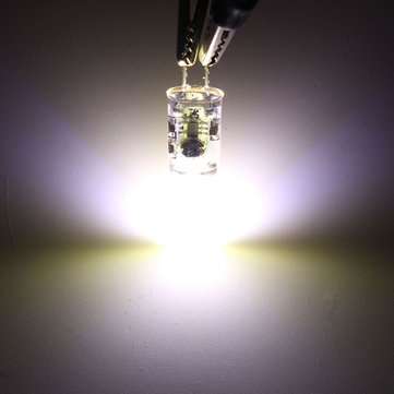 20X Dimmable DC/AC12V G4 2W Pure White COB LED Bulb Chandelier Light Replace Halogen Lamps