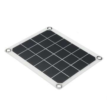 20W Portable Monocrystalline Silicon Solar Panel + 4pcs Suction Cup Kit