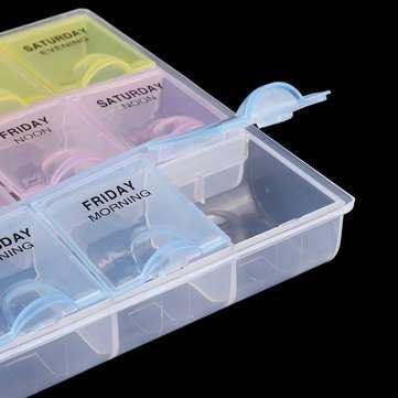 21 Grid Adjustable R529A Electronic Components Project Storage Assortment Box Bead Organizer Jewelry