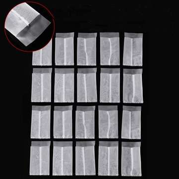 20x Rosin Bag 120u Micron 4`` x 6``Rosin Reusable Nylon Screen Press Filter Bags With Flip
