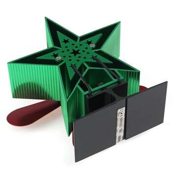 210CFM 4 Blades Christmas Stove Fan Heat Powered Saving Fireplace Wood Log Burne
