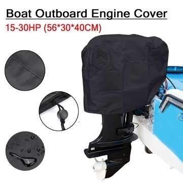 210D Oxford Boat Full Outboard Motor Engine Cover 15HP/15-30HP/30-60HP/60-100HP/100-150... (SIZE: 2)