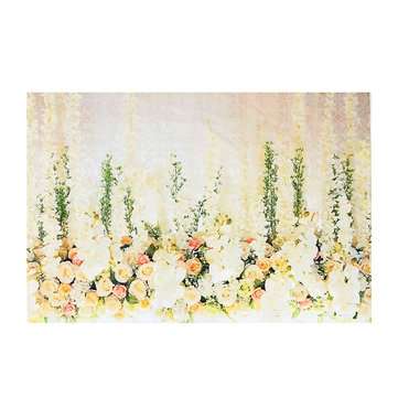 210x150cm Floral Wedding Backdrop Rose Wall Background Bridal Wedding Decorations