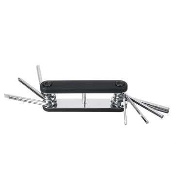 211245 SAHOO Cycling Tail Repair Tool Tail-bag Maintenance Tool Set Black