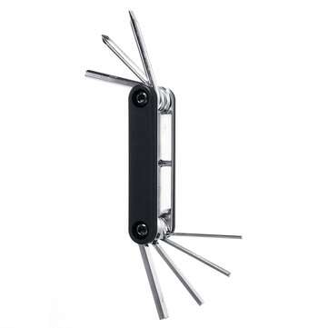211245 SAHOO Cycling Tail Repair Tool Tail-bag Maintenance Tool Set Black