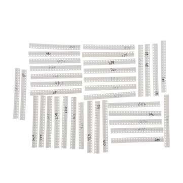 2160Pcs 0603 SMD Capacitor Assorted Kit 36 Values 1pF~10uF Samples Kit