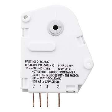 215846602 Refrigerator Defrost Timer For Frigidaire Kenmore Electrolux Sears