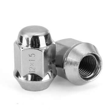 21pcs M12x1.5mm Locking Wheel Lock Nuts 60 Degree Tapered Security Bolts Key For Ford