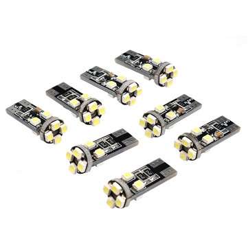 21pcs White Car LED Light Interior Dome Lights Bulbs Kit for BMW E46 Sedan M3 1999-2005