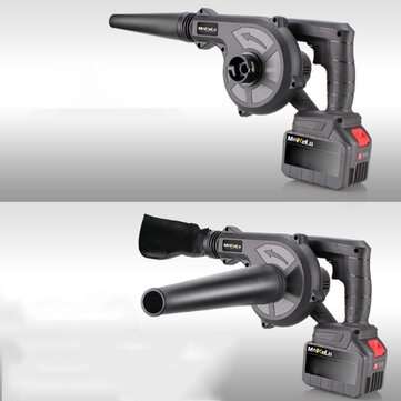 21V 2000W Brushless Cordless Leaf Blower 58000mAh Li-ion Battery Vacuum Cleaner Leaves Sweeper