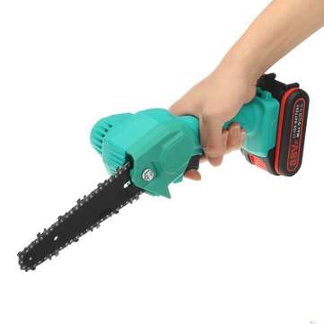 21V Portable Electric Pruning Saw Rechargeable Woodworking... (PLUG: USPLUG | BATTERY: TWOBATTERIES)
