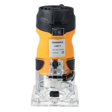 2200W 6.35mm Electric Handheld Machine Trimmer 6-Gear Adjustable Woodworking Palm Router Wood Carvin
