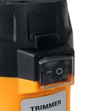 2200W 6.35mm Electric Handheld Machine Trimmer 6-Gear Adjustable Woodworking Palm Router Wood Carvin