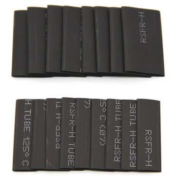 220PCS Wire Ring Terminals Tinned Copper Cable Lug Wire Connector Terminal Connector+Heat Shrink Tub