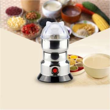 220V 100W Electric Herb Beans Grain Coffee Grinder Cereal Mill Grinding Machine