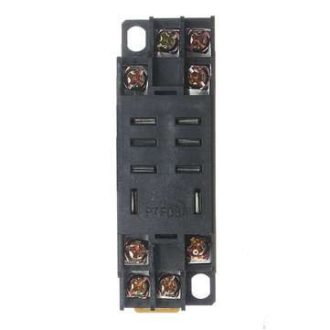 220V 10A Coil Power Relay DPDT LY2NJ HH62P HHC68A-2Z With Socket Base