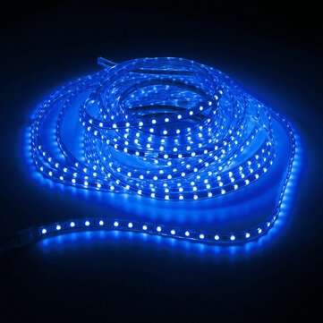 220V 13M 5050 LED SMD Outdoor Waterproof Flexible Tape Rope Strip Light Xmas  (COLOR.: BLUE)