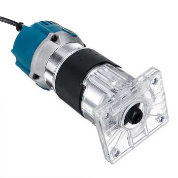220V 30000RPM Electric Hand Trimmer 1200W Wood Laminator Palm Router Woodworking Joiner Cutting Plan