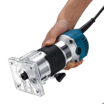 220V 30000RPM Electric Hand Trimmer 1200W Wood Laminator Palm Router Woodworking Joiner Cutting Plan