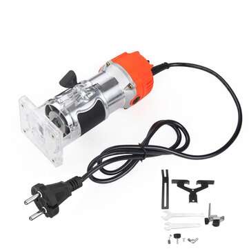220V 3000W Wood Laminate Palm Router Electric Hand Trimmer Edge Joiners Woodworking Tool