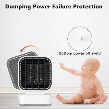 220V 500W Mini Heater Fan