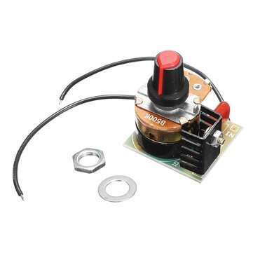 220V 500W Dimming Regulator Temperature Control Speed Governor Stepless Variable Speed BT136 Speed C