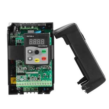 220V 3KW Variable Frequency Inverter Vector Control 1 Phase to 3 Phase Frequency Inverter