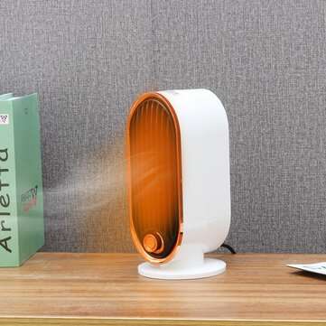 220V 700W Powered Portable Electric Air Space Heater Fast Heating Thermostat Hot