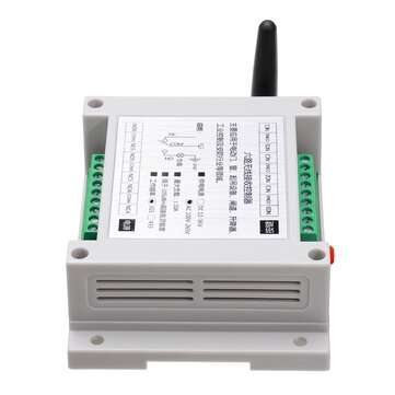 220V 6-way Wireless Remote Control Switch Module Lamp Water Pump Motor Controller