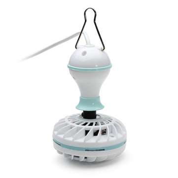 220V 7W Energy-saving Mini Ceiling Cool Fan Electric Anti-mosquito Lake Green Fan with 5 Leaves