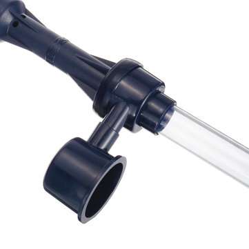 220V Electric Aquarium Syphon Fish Tank Pump Vacuum Gravel Water Filter Sand Cleaner