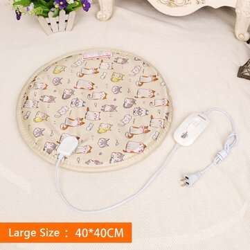 220V Electric Pet Heater Mat 2 Temperature Waterproof Cat Dog Puppy Winter Warmer Bed ... (TYPE: D.)