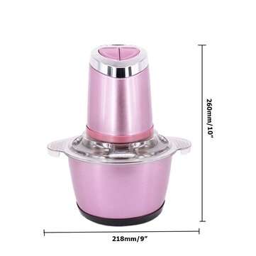 220V Electric Meat Grinder Home Kitchen Food Vegetable Mincer Maker