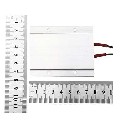 220V PTC Heating Element 77x62x6mm Constant Temperature 80 Degrees ptc Heater Shell Aluminum