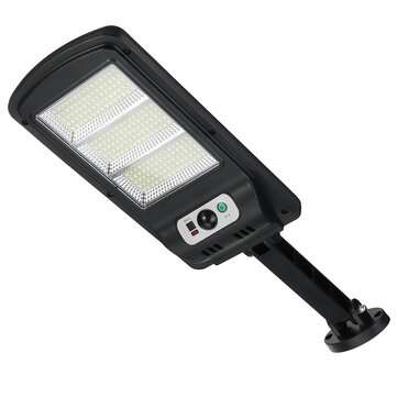 225LED Solar Powered Street Wall Light PIR Motion Sensor Dimmable Lights Outdoor