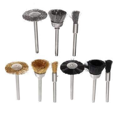 222pcs 1/8 Inch Shank Rotary Tool Accessories Bits Set for Dremel with Wood Storage Box