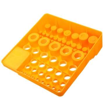 220x205x58mm Plastic Drill Bit Collet Chuck Milling Cutter Storage Box Tool Accessories Storage CNC