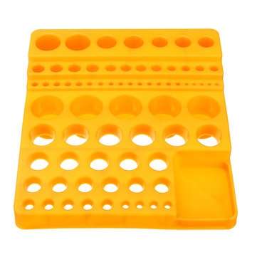 220x205x58mm Plastic Drill Bit Collet Chuck Milling Cutter Storage Box Tool Accessories Storage CNC