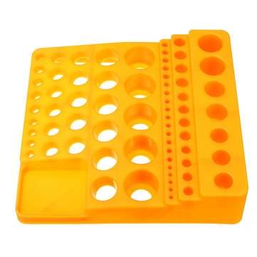 220x205x58mm Plastic Drill Bit Collet Chuck Milling Cutter Storage Box Tool Accessories Storage CNC