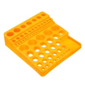 220x205x58mm Plastic Drill Bit Collet Chuck Milling Cutter Storage Box Tool Accessories Storage CNC
