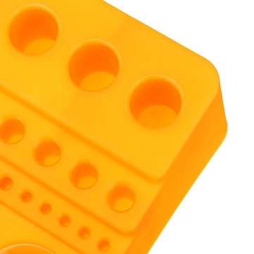 220x205x58mm Plastic Drill Bit Collet Chuck Milling Cutter Storage Box Tool Accessories Storage CNC