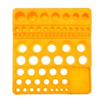 220x205x58mm Plastic Drill Bit Collet Chuck Milling Cutter Storage Box Tool Accessories Storage CNC