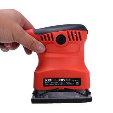 220W 2000RPM Multifunction Electric Orbital Sander Polisher Polishing 110*100MM Pad