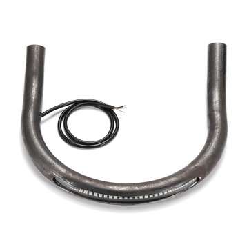 227mm Racer Frame Hoop Tracker End Upswept Seat Loop Large & LED Turn Brake Lights