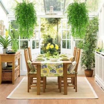 22cm Artificial Hanging Vines Plants Ivy Greenery Faux Plants Wall Home Decor