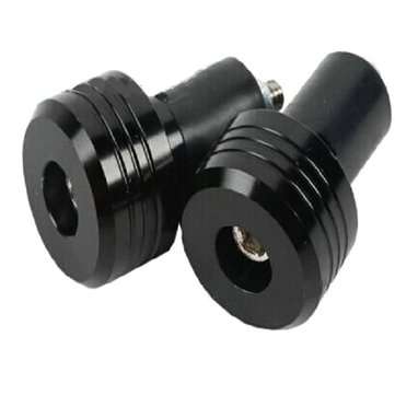 22MM Motorcycle Handlebar Grip End Plug for Suzuki Yamaha Honda  (COLOR.: BLACK)