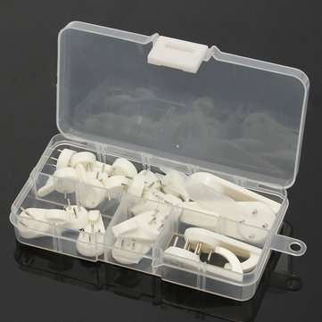 22pcs Oil Painting Wedding Photos Hard Wall Picture Hanging Frame Hooks Set Kit Tool