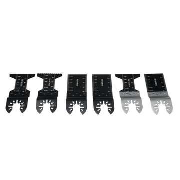 22pcs Universal Multi-tool Mix Oscillating Saw Blade Cutters Quick Release Saw Cutters for Soft Meta