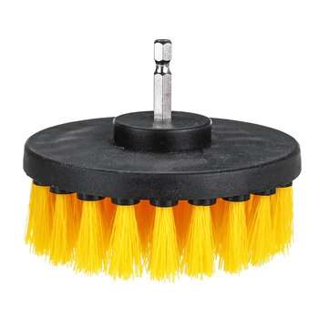 22Pcs/Set Drill Scrubber Cleaning Brush Kit for Bathroom Surfaces Tub Tile and Grout