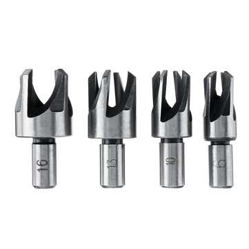 23 Pack Woodworking Chamfer Countersink Drill Bit 6pcs 1/4 Inch Hex 5 Flute 90 Degree Countersink Dr